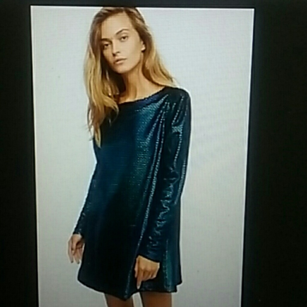 Free People Diamonds Are Forever Dress/ Size S - Picture 2 of 8